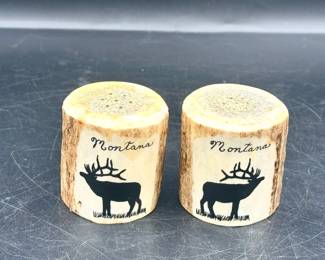 Elk Horn Salt & Pepper Shakers
