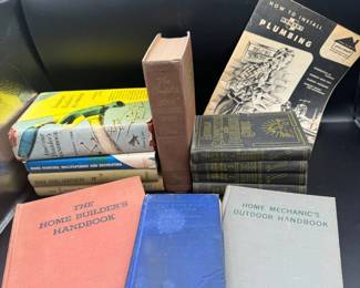 Vintage Home Improvement Book Lot-1940s-1950s
