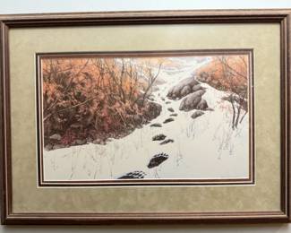 Bev Doolittle Bear Print
