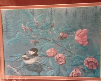 Signed Limited Edition Chickadee Print
