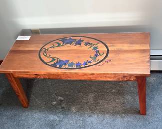 Sarah Dyer Painted Bench
