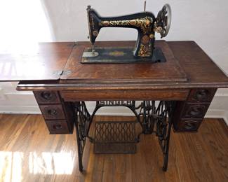 Antique Singer sewing machine 