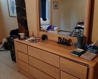 Dresser w/Mirror ( part of Master Bedroom Set)