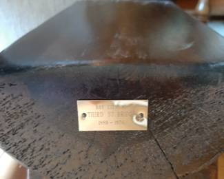 Bench Made From Wood of Bay City Third St Bridge 1889 - 1976