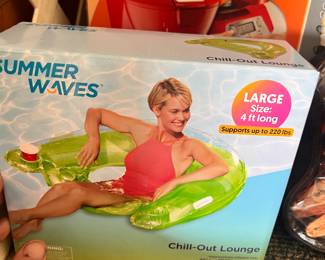 new in box beach floaty, beach new in box floaty