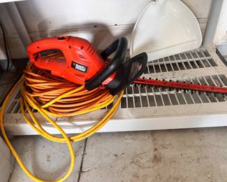 electrical cords, electrical , hedge trimmer, outdoor lawn and garden electric hedge trimmer black and decker 