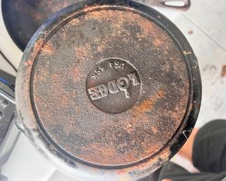 Lodge cast iron pan, collectable , antique