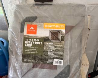 tarp new in package, tools, garage, home goods