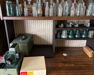 Nice bottle collection with several embossed