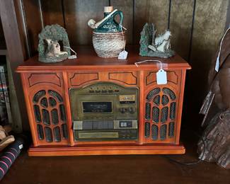 Nice record player in the front room