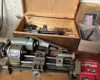 This setup it hard to find and still has the original wood box