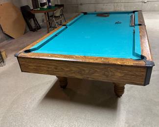 Pool table is in the south basement