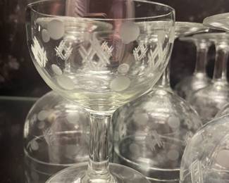 Beautiful Crystal Glassware 