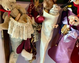 Unbelievable amount of Christmas Decorations, all VERY clean and neatly stored. Don't miss box after box after dozens of crates--enough to decorate a hotel.