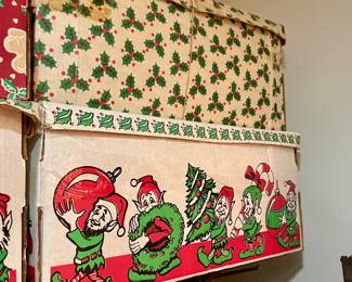 Unbelievable amount of Christmas Decorations, all VERY clean and neatly stored. Don't miss box after box after dozens of crates--enough to decorate a hotel.