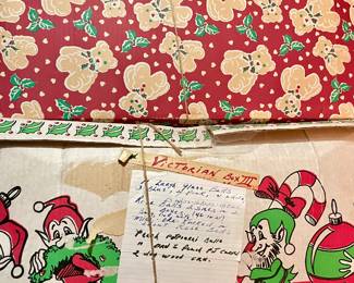 Unbelievable amount of Christmas Decorations, all VERY clean and neatly stored. Don't miss box after box after dozens of crates--enough to decorate a hotel.