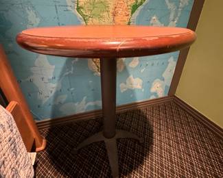 #133&134 -	$90 EACH bistro table iron base 24Dx 30H
