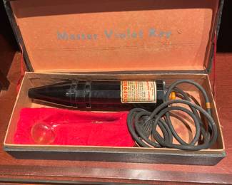 #82 - $100 Vintage Medical quackery Master violet ray