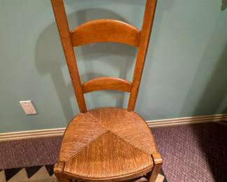 #141 -	$100 French chair Prie Dieu 
