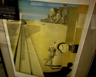 #104-	$1,000 Salvador Dali 22x30 Final vision "l'Ossetiere de Gare"  US 77/100