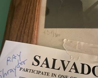 #101 -	$700 Salvador Dali 27x34 Discovery of America 131/300