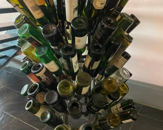 #38 -$250 French Wine bottle dryer 32Dx43W
