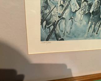 #102 -	$400 Salvador Dali 22x30 The Battle of Tetuan CLXXIV/CCL
