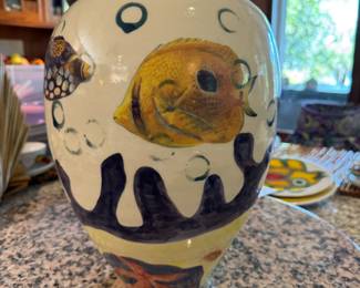#167 - $100 - Pottery CAL Vintage Doug Pepperwood signed 15x10