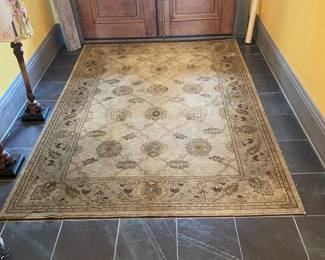 #45 -$150 Salvage carpet 5'3x7'6 made in Egypt Passages Sphinx 
