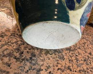 #167 - $100 - Pottery CAL Vintage Doug Pepperwood signed 15x10