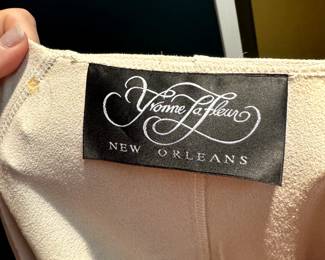 $100 - Yvonne La Fleur New Orleans Shawl cream