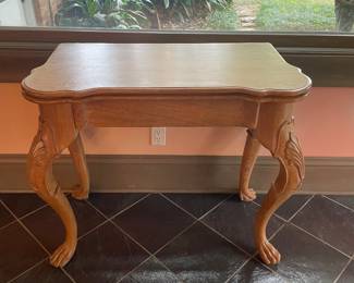 #52 -$285 Pine style game table 36Wx36Dx30H
