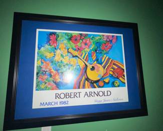 #92 - $70 Robert Arnold Poster 45x34
