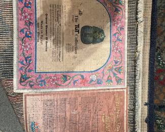 #81 -$150 The Tut collection rug 5'3x7'8
