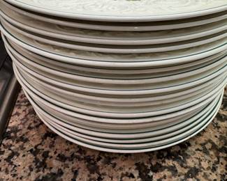 #187 - $600  Wedgwood Patrician "Bognor" 89 pieces 