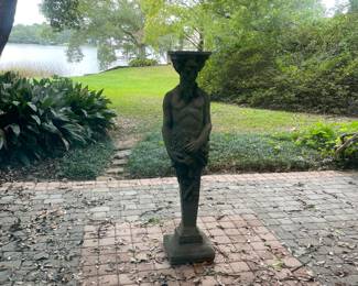 #13 -$800 Garden Statue Caryatid 14x14x62