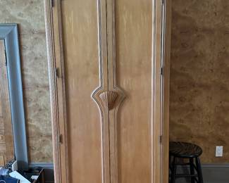 #124 -	$450 Bernardt armoire chest 36x21Dx82H