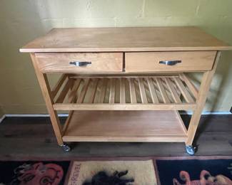 #27 -$125 Kitchen island 44x20x36
