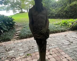 #13 -$800 Garden Statue Caryatid 14x14x62