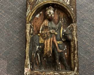 #107 -	$50 South American vintage Caballera on horse 9x16
