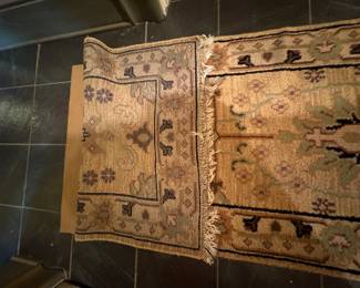 #132 -	$550 Turkish runner semi antique 19'x31W

