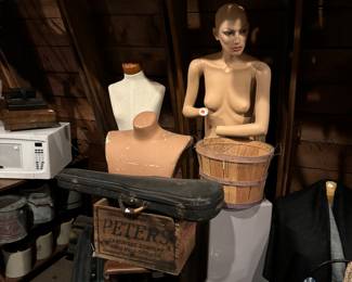 Full manikin- not free standing and no hands