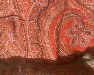 Vintage Fabric throw