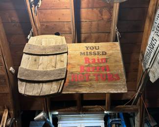 Wooden Double Sided Sign
