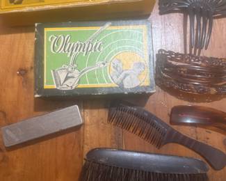Antique Barber Items