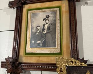 Ornate Victorian Walnut Frame
