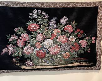 Tapestry wall hanging