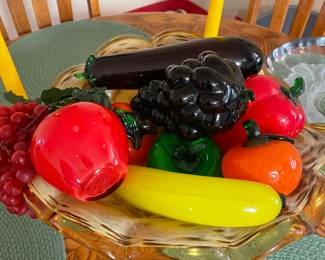 Glass fruit