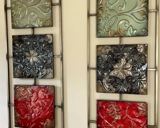 Metal wall hangings