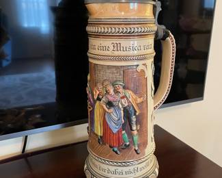Large beer stein